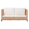 Bali & Pari Edda Natural Rattan Sofa with Upholstered Cushions, Style 3-Seater Couch for Living Room or Sunroom 266-14486-ZORO - alternate 7