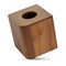 Homeroots Designer Genuine Teak Tissue Box Cover 475846 - alternate 8