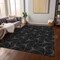 Homeroots 3' X 5' Black And Ivory Geometric Washable Indoor Outdoor Area Rug 614059 - alternate 8
