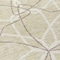Homeroots 8' Beige And Ivory Round Geometric Washable Indoor Outdoor Area Rug 612985 - alternate 8
