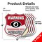 Signmission Neighborhood Crime Watch Shield Sign War, 6 inch X 6 inch, Vinyl Decal, 5PK SHI-D-5PACK-6-387 - alternate 5