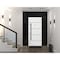 Vdomdoors Steel Door Deux 6683 Natural Oak 2 Sidelight and Transom Window Sidelite Entry Door Painted W14+36+ DEUX6683EXD-OAK-W14+36+14 X H80+16-LH-I - alternate 5
