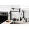 Kingston Brass Deck Mount Pot Filler Faucet, Oil Rubbed Bronze KS4705PL - alternate 6