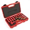 Titan Professional Tools 18 pc. 1/4 in. Drive 6 Point Metric Insulated Standard Socket Set 66100 - alternate 1