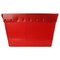 Flipside Corrugated Postal Storage Tote, 18-1/4 in L x 13-1/4 in W x 11-3/5 in H, Red, Plastic, 4 PK 40122 - alternate 5