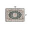 World Rug Gallery Traditional Oriental Medallion Washable Non Slip Area Rug 2 ft x 3 ft Green WR84GREEN2X3 - alternate 8