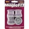 Magic Sliders Magic Fit 1-1/4'' - 1-7/6'' Round Felt Furniture Leg Cup, 4PK 26137 - alternate 2