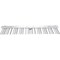 Marshalltown 36 in Flat Wire Texture Broom; 3/8 in, 5/8 in, 1/2 in, 3/4 in, 1-1/4 in spacing Louisiana DOT Spec 18731 - alternate 5