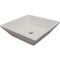 Cmi Compass Manufacturing Square Vessel Bathroom Sink White 572-8071 - alternate 3