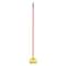 Rubbermaid Commercial 60 in Mop and Broom Handles, 1" Dia, Red/Yellow, Fiberglass FGH14600RD00 - alternate 1