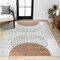 Jonathan Y Kallax Geometric Modern Low-Pile Machine-Washable Cream/Terra 4 ft. x 6 ft. Area Rug WSH311A-4 - alternate 8