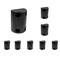 Mytee Products 8 inx5-1/4 inx3-1/2 in Rubber Dock Bumper with 4 Hole Impact Resistant Half-Oval, 8PK TRLB-1001x8 - alternate 1