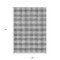 Homeroots 9' X 12' Gray And Charcoal Plaid Washable Indoor Outdoor Area Rug 595485 - alternate 8