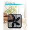 Black & Decker 20in. Box Fan with 3 Speed Settings, Powerful 80W Motor, 5-Blade Box Fan, Black BFB20SB - alternate 6