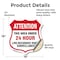 Signmission 24 Hour Surveillance Shield Sign Attenti, 18 Inch X 18 Inch, Vinyl Decal SHI-D-18-351 - alternate 5