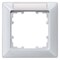 Siemens DELTA line, aluminum-metallic frame 1-fold, 80x 80 mm with labeling field 5TG2551-4 - alternate 1