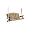Homeroots 71" X 24" X 47"  Natural Wood Porch Swing 370283 - alternate 1