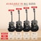 Pyle Beginner Acoustic Guitar Kit, 1/4 Junior Size All Wood Instrument for Adults, Kids, 30 in Black PGACLS30BKMT - alternate 4