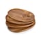 Picnic Time Family Of Brands NFL Denver Broncos - Wine Appetizer Plate Set Of 4 874-04-512-103-2 - alternate 1