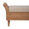 Homeroots 40in Brown Solid Wood Storage Bench With Cabinet 718240 - alternate 9