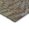 Homeroots 9' X 12' Copper Gold And Brown Abstract Washable Indoor Outdoor Area Rug 596816 - alternate 7