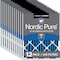 Nordic Pure 12x25x2 Plus Carbon Pleated Air Filter, High Capacity, MERV 7, 12 PK 12x25x2M7+C-12 - alternate 1