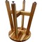Homeroots 18" Natural Brown Backless Bar Chair 376718 - alternate 6