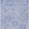 Homeroots 10' X 14' Sky Blue Ivory And Gray Damask Washable Indoor Outdoor Area Rug 603790 - alternate 9