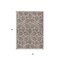 Homeroots 3' X 5' Taupe And Ivory Geometric Washable Indoor Outdoor Area Rug 613049 - alternate 9