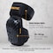 Powertec Safety Knee Pads with Adjustable Thigh Straps Heavy Duty Shell Soft Foam and Thick Gel Cushion, PR 71879N - alternate 6