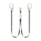Frontline Oil and Gas 6' Double Leg Lanyard with Rebar Hooks LIS62RDL - alternate 1