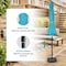 Simple Deluxe 7.5ft Patio Umbrella Outdoor Table Market Yard Umbrella with Push Button Tilt/Crank, 6 Sturdy Ribs LGBRLA7TUQ - alternate 6