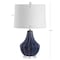 Jonathan Y Tate 24.5" Ceramic LED Table Lamp, Navy JYL8018A - alternate 5