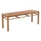 Homeroots 48in Natural and Aluminum Bench 668856 - alternate 7