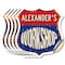 Signmission Alexander's Workshop, 6 inch X 6 inch, Vinyl Decal, 5PK SHI-D-5PACK-6-489-ALEXANDER - alternate 1