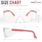 Bison Life Boxer, Safety Glasses, Anti-Fog & Anti-Scratch, Clear/Pink Lens ZH-BXSG-CLLPT-MS16-6 - alternate 9