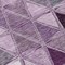 Homeroots 8' Merlot Purple And Lavender Round Geometric Washable Indoor Outdoor Area Rug 583042 - alternate 9