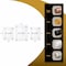 Azar Displays Floating Acrylic Gallery Wall Frame Set, 1" Stand off, Rose-Gold, 3PK 105704-ROSE - alternate 7