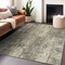 Homeroots 3' X 5' Beige Gold And Khaki Abstract Washable Indoor Outdoor Area Rug 618763 - alternate 9