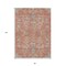 Homeroots 8' X 10' Coral Charcoal And Gray Floral Washable Indoor Outdoor Area Rug 605470 - alternate 9