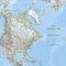National Geographic The Americas Classic Map, Laminated, 23.75in. x 36.5in. RE00620152 - alternate 3