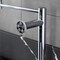 Kingston Brass Deck Mount Pot Filler Faucet with Knurled Handle, Polished Chrome KS4701RKX - alternate 6