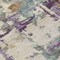 Homeroots 8' Linen Purple And Gold Round Abstract Washable Indoor Outdoor Area Rug 630869 - alternate 9