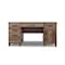 Homeroots 59" Natural Wood Executive Desk With Five Drawers 568266 - alternate 9
