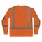 Ergodyne Hi-Vis Shirt, L, Orange, Long Sleeve 22064 - alternate 1