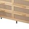Homeroots 59" Brown Wood Accent Cabinet With Six Drawers 716335 - alternate 8
