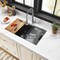 Kingston Brass 32-Inch Stainless Steel Single Bowl Undermount Kitchen Sink with 6-Piece Kitchen Accessory Set GKUS321910 - alternate 5