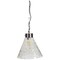 Homeroots Clear Single Glass Dimmable Ceiling Light With Clear Shades 611612 - alternate 1