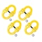 Mytee Products 3/8in Grade 80 Coupling Link, Hammerlink, Hammer Lock Chain Connector, 4PK G8-CL-38x4 - alternate 4