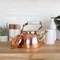 Classic Cuisine Copper Tea Kettle Teapot w/ Copper Exterior, Nickel Lining, and Ceramic Handle Vintage-Style Kettle GW86A09-01 - alternate 8